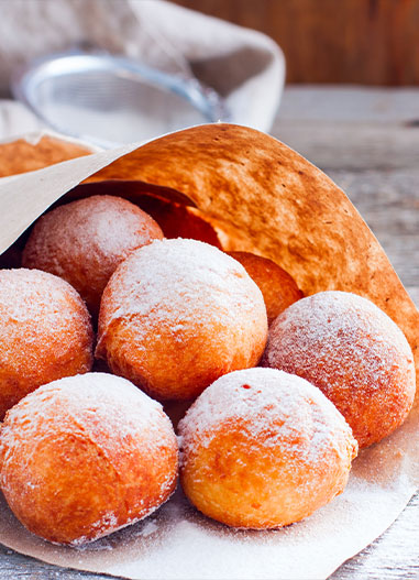 Pączki z mąki migdałowej (keto)